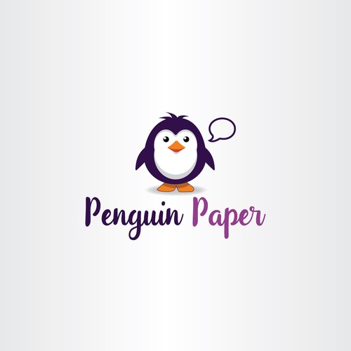 Adorable  Penguin Paper
