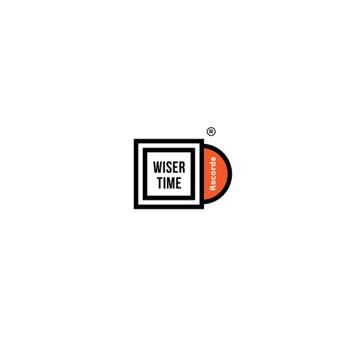 Simple yet strong logo for Wiser Time Records