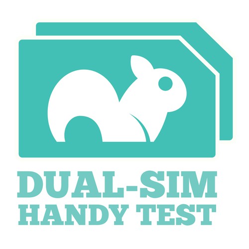 1 fresh logo for a website reviewing 2-SIM smartphones