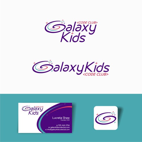 Logotype for galaxy kids