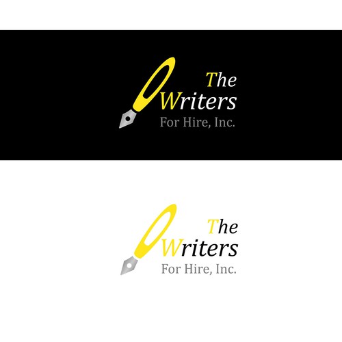 Create a logo for a writing company