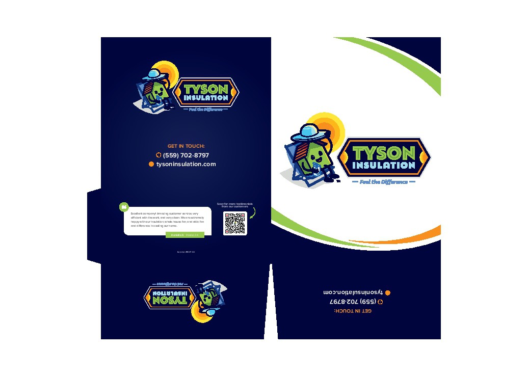 Tyson Insulation Folder for Customers