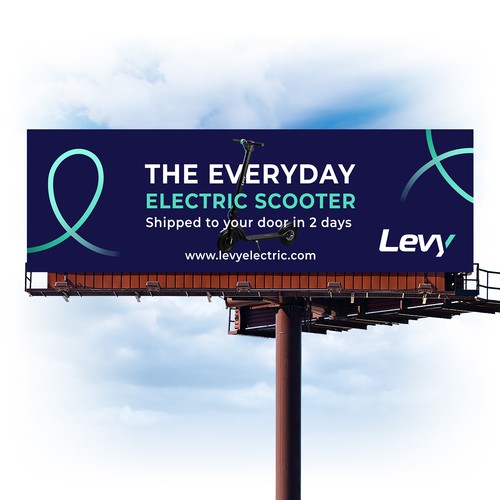 Outdoor Billboard Proposal design for Levyelectric