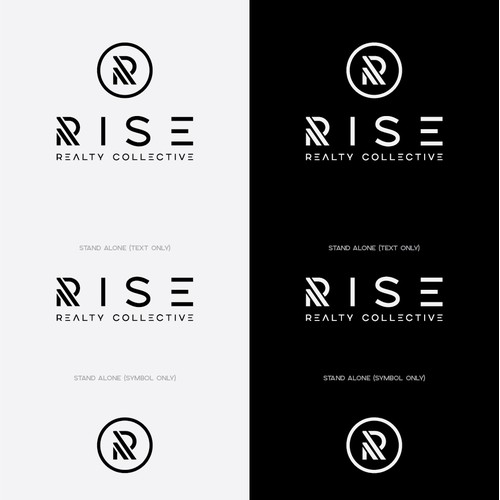 Monogram Design concept for Realty R logo