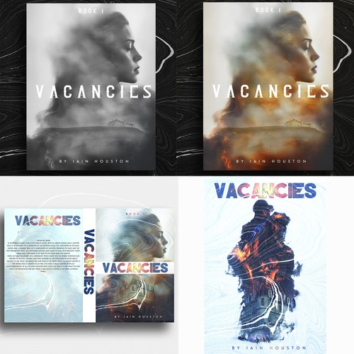 book cover design for vacancies