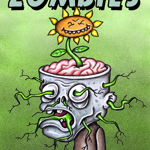 Kindle ebook Cover: Plants vs Zombies Strategy Guide Book