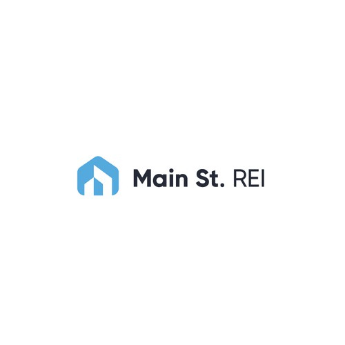 Logo for a real estate management company