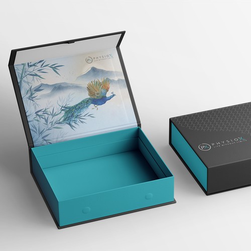 Asian Inspired Packaging Box design