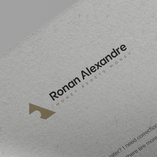 Clean and professional logo design depicting the letters R and A merged into a unique symbol.