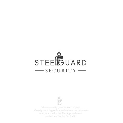 Logo design for SteelGuard Security