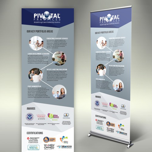 Roll-Up Banner for Pivotal Practices