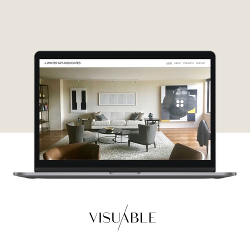 Squarespace Website for Art Advisory Firm