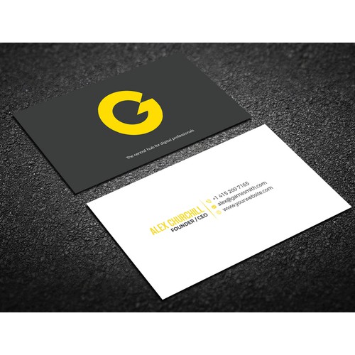 Super simple business card design