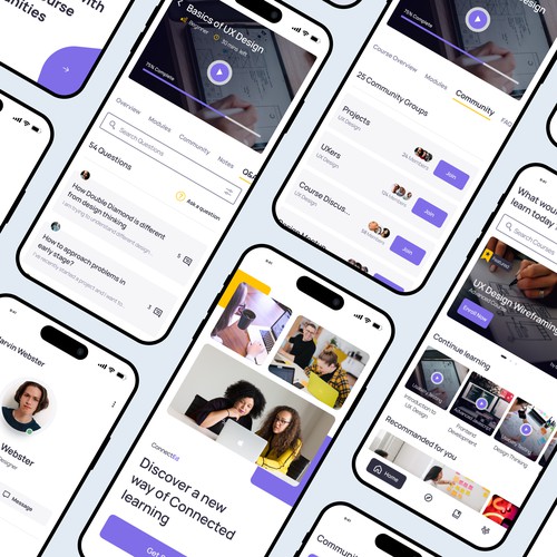 Connected Learning Experience - App Design