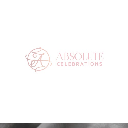 Elegant logo for wedding services