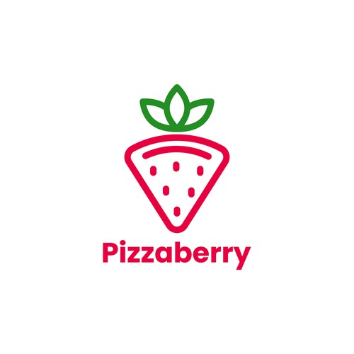 Pizzaberry Logo Design