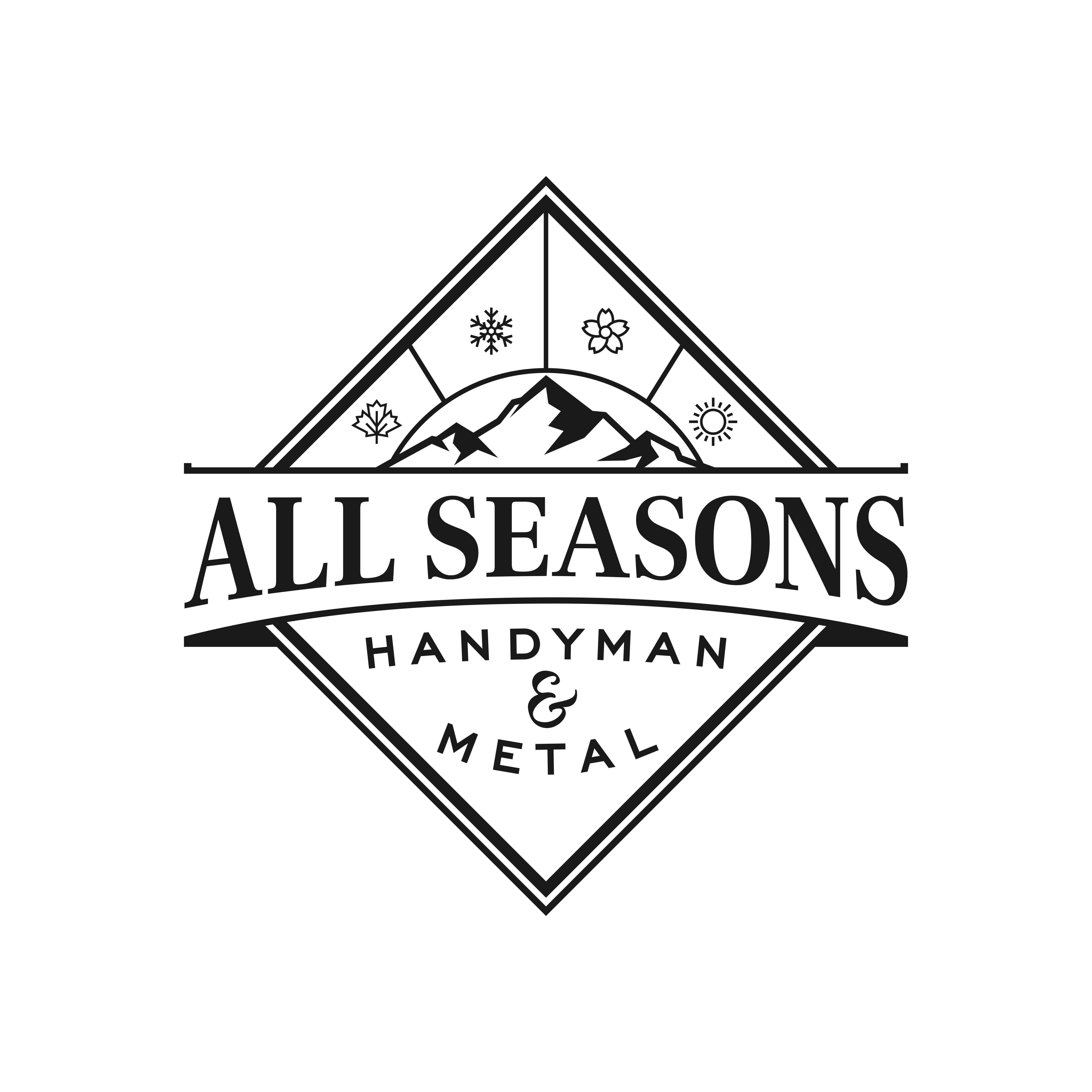 We need a simple, yet detailed logo for our handyman and metal company.