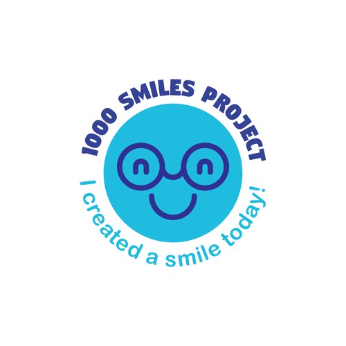 1000 Smiles concept logo