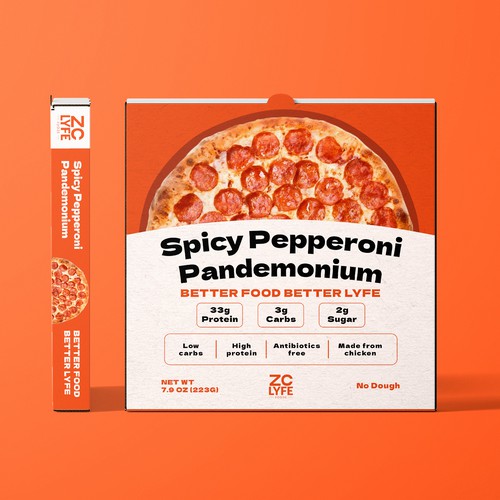 ZCLyfe Pizza packaging