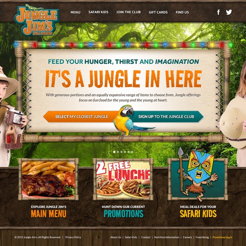 Jungle Jim's Bay & Eatery Concept Design