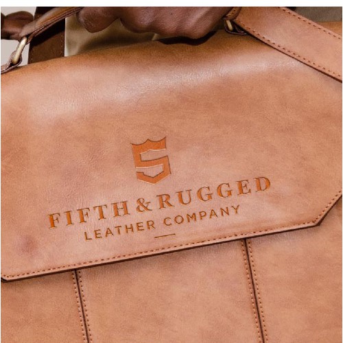 Masculine Logo for Leather Company