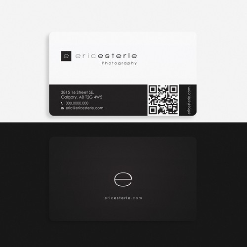 ericesterle.com Photography - Business Card