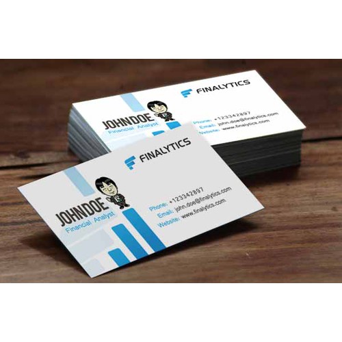 Business Card Concept for finalytics