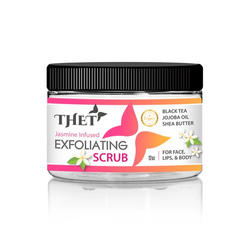Contest Entry for Exfoliating Scrub Product Label
