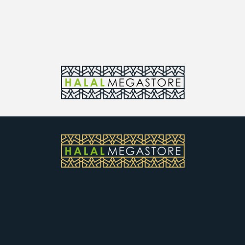 logo for ecommerce website for the Halal market