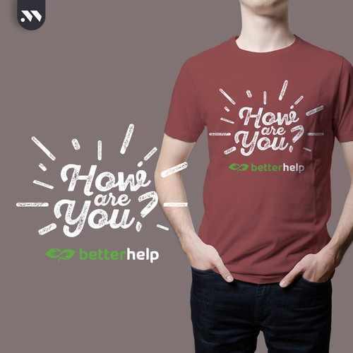 T-Shirt design for betterhelp