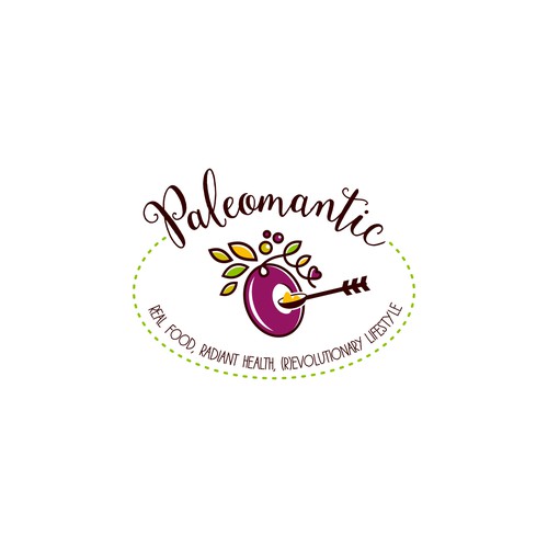 Unique logo for a Paleo Blog