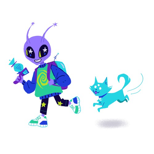 Alien kid