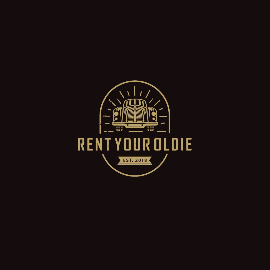 Create a Logo for an Oldtimer - Vintage Car Rental