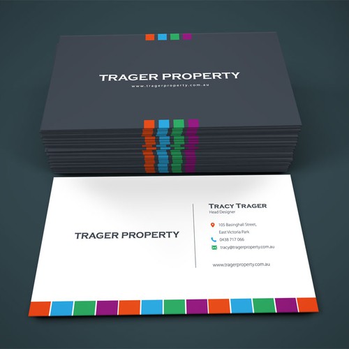 Business Card for Trager Property