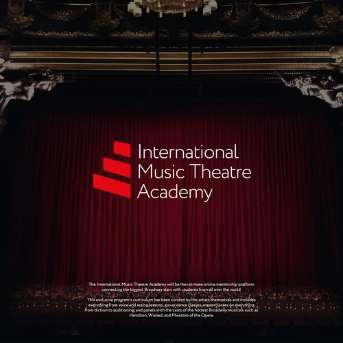 Logo design entry for International Music Theatre Academy