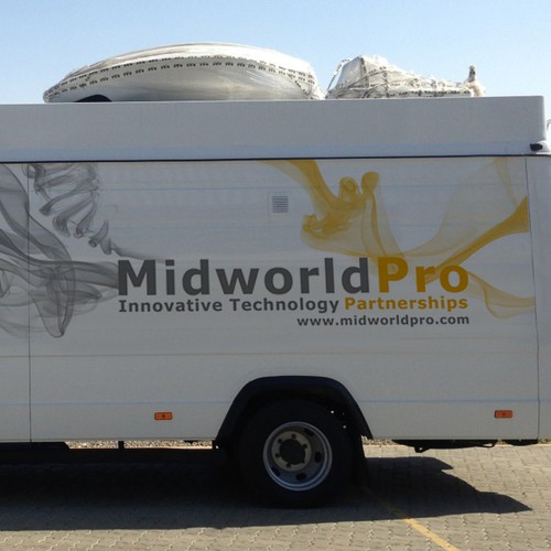 Illustration for Outdoor Broadcast Van