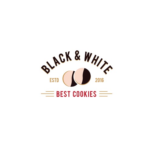 Need a Logo for my business! Slogan and all! I want to include the B&W Cookie somehow in the logo.