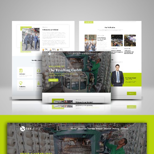 Homepage Design