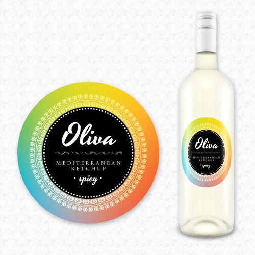 New product label wanted for "Oliva" Mediterranean Ketchup!