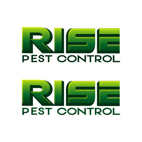 Bold Masculine Logo for Rise Pest Control