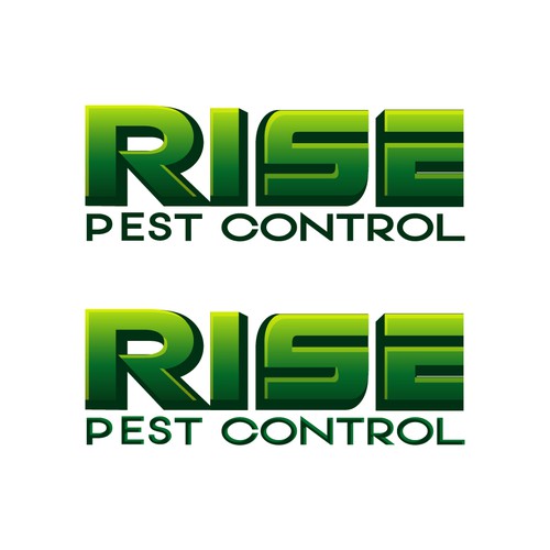 Bold Masculine Logo for Rise Pest Control
