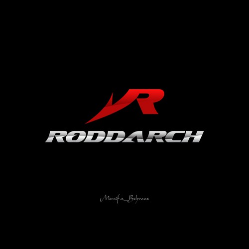 Strong & sporty Logo For RODDARCH