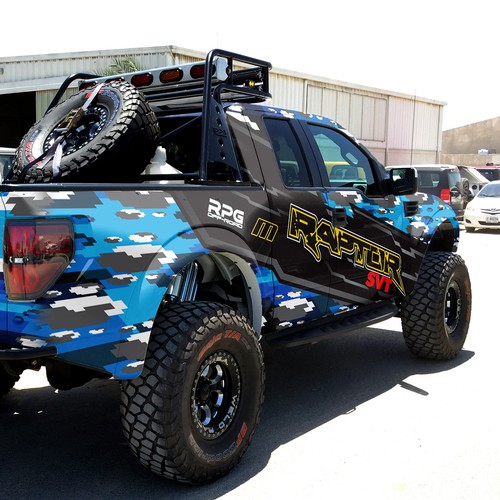 ford raptor svt wrap