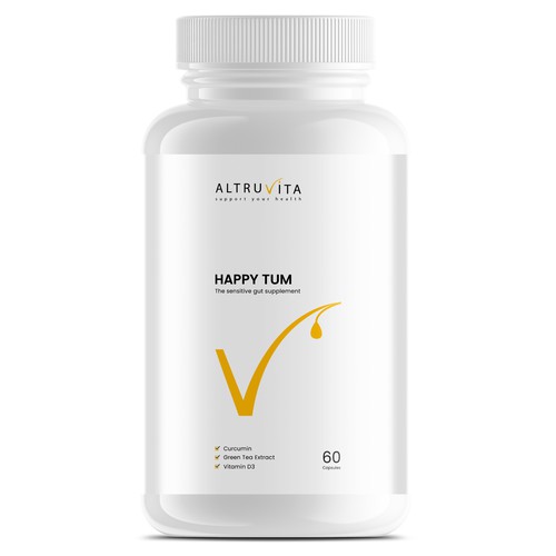 Supplement label design