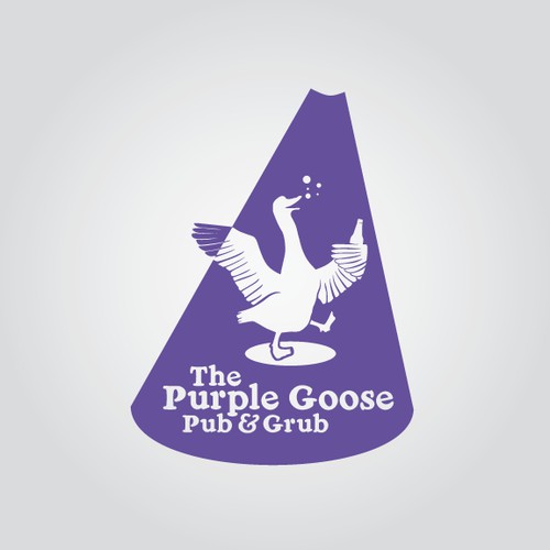 logo for The Purple Goose Pub & Grub