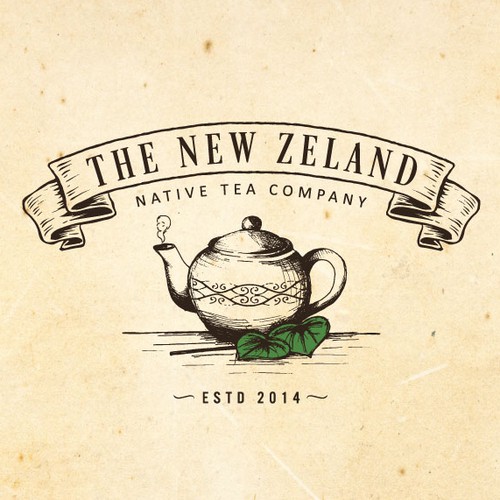 Create a classic/rustic logo for a unique herbal tea company!