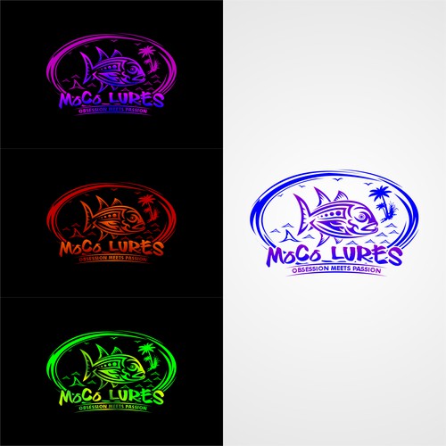 Create a tribal Fishing Lure logo for a passionate and obsessed middle eastern lure manufacturer