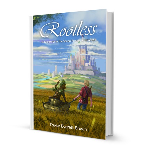 Breathtaking landscape illustration for Rootless, a faerie tale adventure