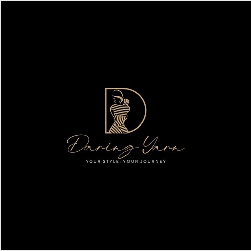 Daring Yarn Logo Design