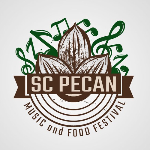 Logo food and music fest